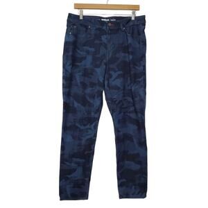 EV1 | Preston Skinny Fit Power Stretch Jeans in Blue Camo